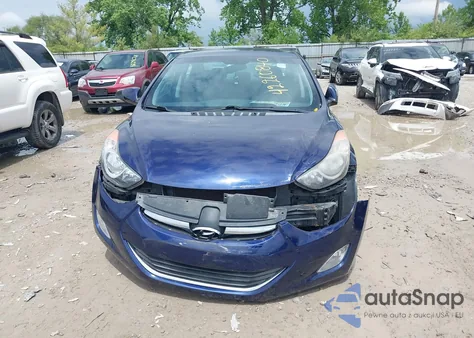2013 Hyundai Elantra Gls z USA, uszkodzony, nr VIN 5NPDH4AEXDH417226